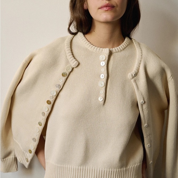 Sweaters - DEMYLEE - soleil cotton cardigan